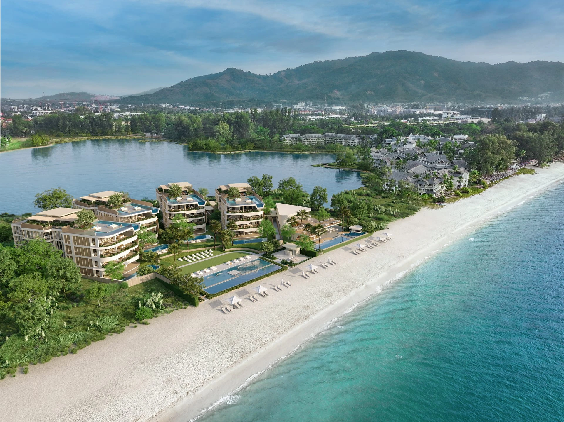 Banyan Tree Beach Residences Oceanus beachfront landing